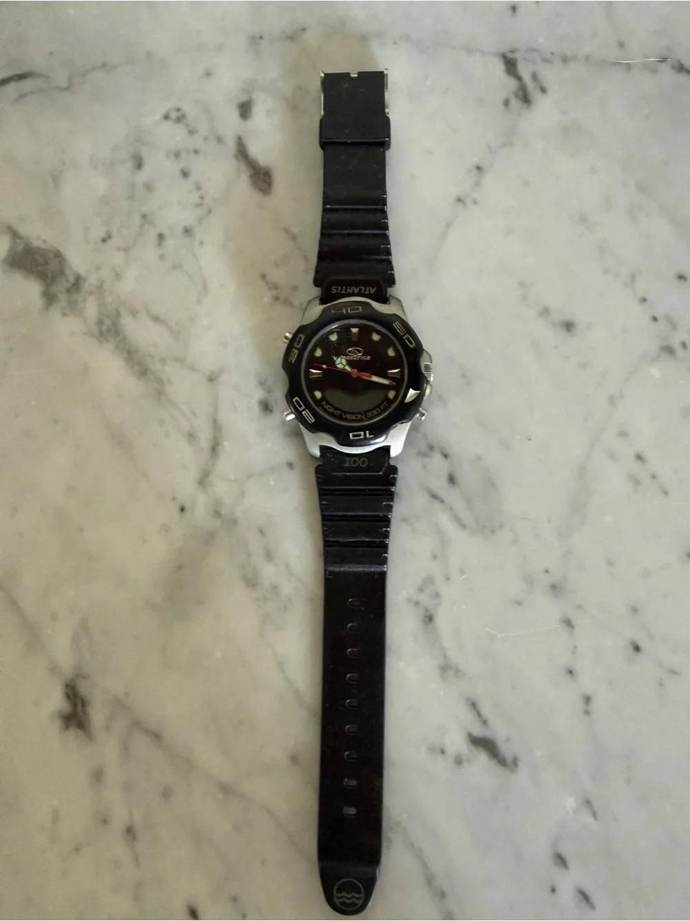 Freestyle Men's Black Sport Watch with Rubber Strap